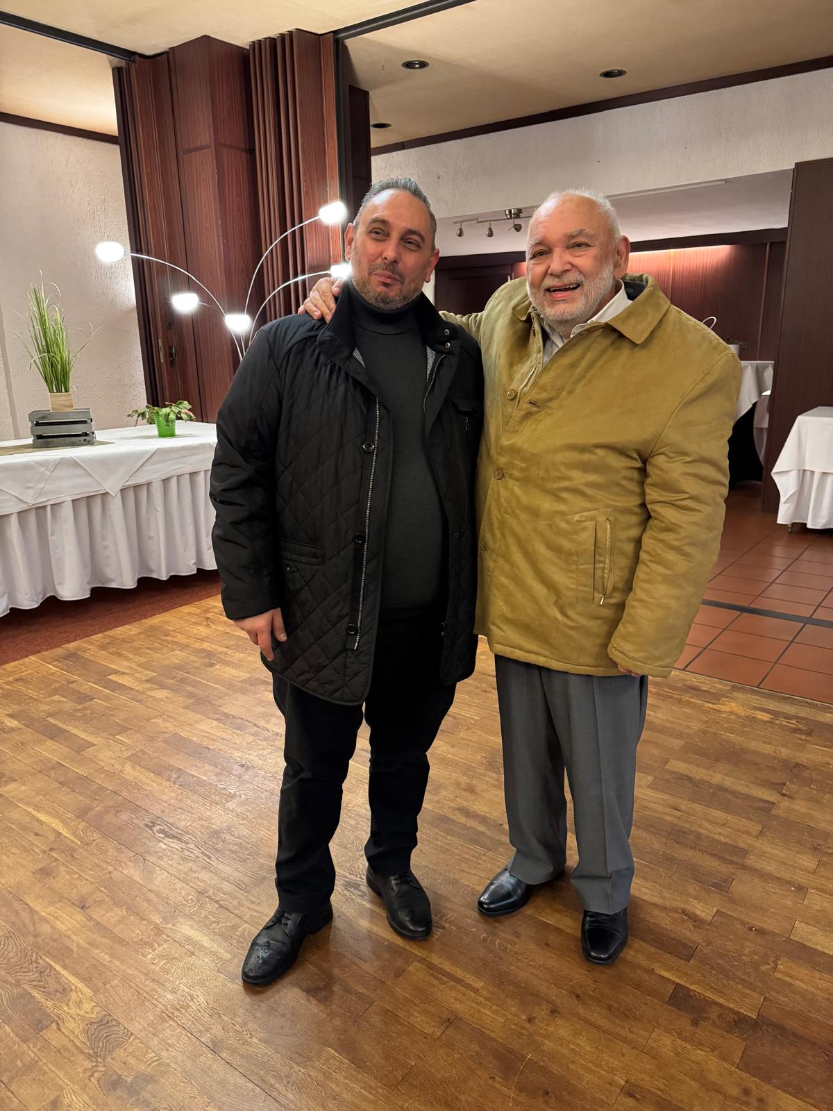 2024 Danny Weiss (rechts ) mit Vorstandsmitglied Manolito Steinbach